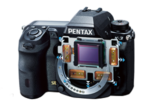 PENTAX body-based Shake Reduction (SR) 