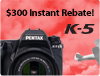 K-5 Instant Rebate